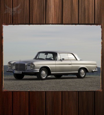 Металлическая табличка Mercedes-Benz 220SE Coupe (W111-W112)